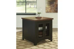 Delburne Storage End Table -Living Room Furniture Shop 283467 black wood end table room 85