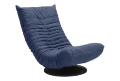 Blue Low Swivel Gaming Chair