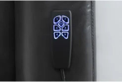 Buckley Grey Leather Dual Motor Lift Recliner With Power Headrest & USB -Living Room Furniture Shop 284071 grey leather lift detail 44