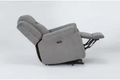 Maine Grey Power Lift Recliner With USB 14 Maine Grey Power Lift Recliner With USB -Living Room Furniture Shop 284075 grey fabric lift side 21
