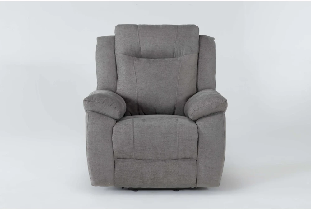 Maine Grey Power Lift Recliner With USB 1 Maine Grey Power Lift Recliner With USB