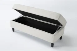 Emery Chiffon Storage Cocktail Ottoman 9 Emery Chiffon Storage Cocktail Ottoman -Living Room Furniture Shop 284087 natural fabric ottoman side 20