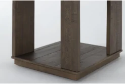 Delphine End Table 8 Delphine End Table -Living Room Furniture Shop 284375 brown wood end table detail 45