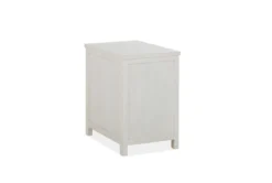 Nantucket Chairside Table With Storage -Living Room Furniture Shop 284384 white multi media end table detail 45