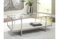 Frances Glass Coffee Table With Storage -Living Room Furniture Shop 284990 room 85