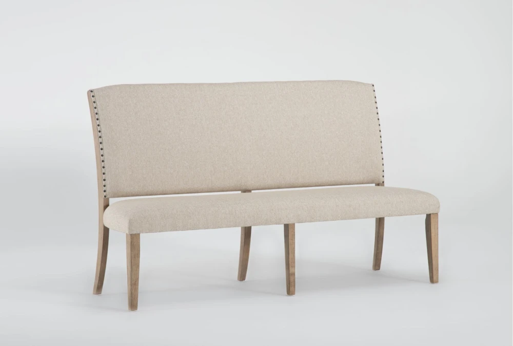 Ellie 68" Upholstered Bench 2 Ellie 68" Upholstered Bench - Image 2
