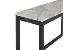 Janie Blue 4 Piece Console Bar Set -Living Room Furniture Shop 286858 blue veneer console bar detail 44