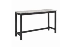 Janie Blue 4 Piece Console Bar Set -Living Room Furniture Shop 286858 blue veneer console bar side 14