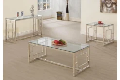 Darcey End Table 5 Darcey End Table -Living Room Furniture Shop 287390 beige glass end table room 852