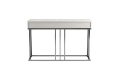 Noelle Console Table 12 Noelle Console Table -Living Room Furniture Shop 287465 white metal sofa table back 82