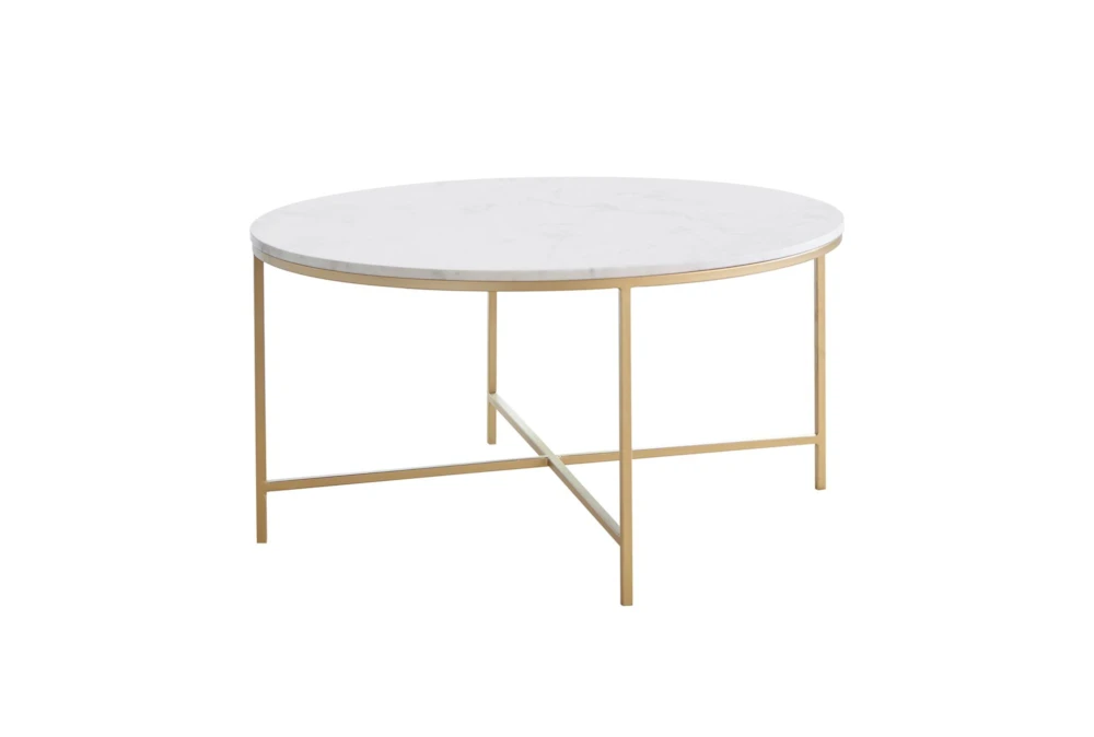 Juliana Round Marble Coffee Table 1 Juliana Round Marble Coffee Table
