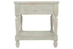 Shawnalore End Table -Living Room Furniture Shop 287970 white wood end table side 14