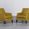 Faust II 31" Velvet Accent Chair Set Of 2