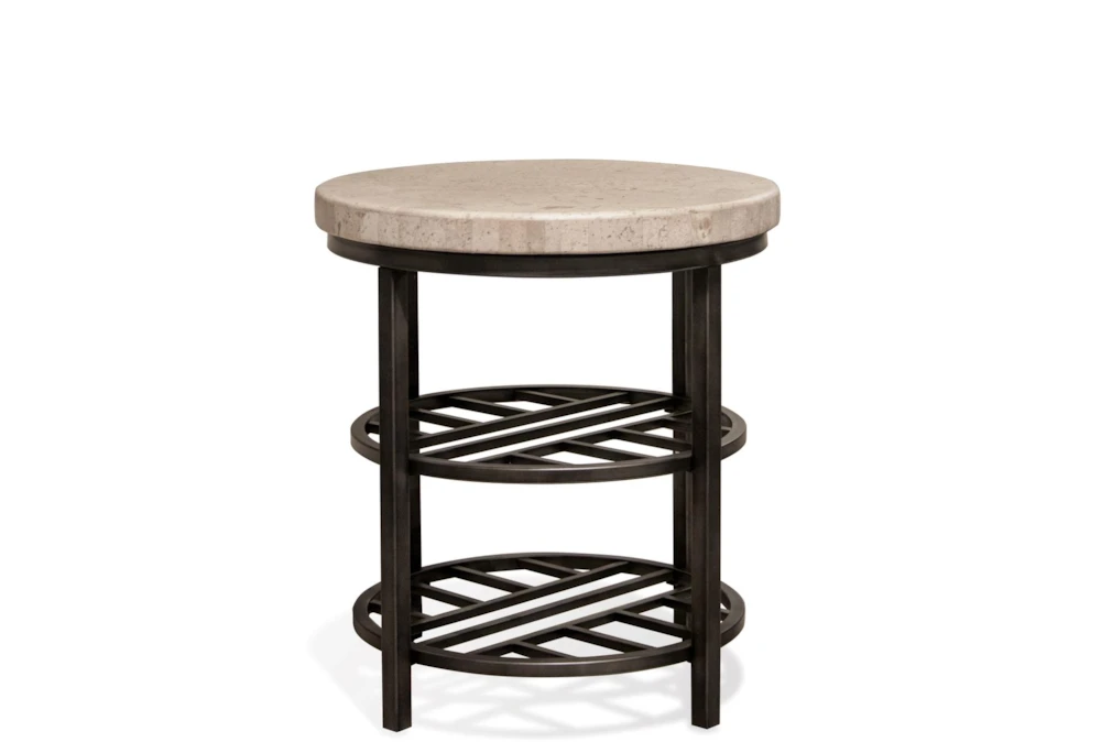 Abbott Round End Table 1 Abbott Round End Table