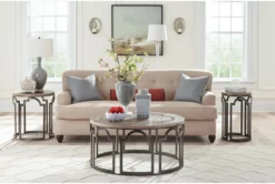 Villa Chairside Table -Living Room Furniture Shop 292623 grey metal end table room 85