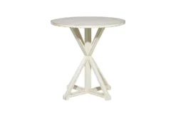 30X31 White Wood Accent Table -Living Room Furniture Shop 293155 white multi media accent table back 82