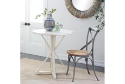 30X31 White Wood Accent Table -Living Room Furniture Shop 293155 white multi media accent table room 85