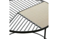 Black Iron Accent Table Set Of 2 -Living Room Furniture Shop 293167 black multi media accent table detail 44