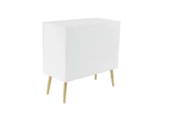 White Wood Cabinet -Living Room Furniture Shop 293347 white multi media cabinet front 03