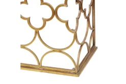 49X31 Gold Iron Console Table -Living Room Furniture Shop 293356 gold multi media sofa table detail 45