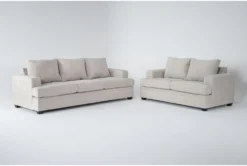 Bonaterra Sand 2 Piece Sofa & Loveseat Set