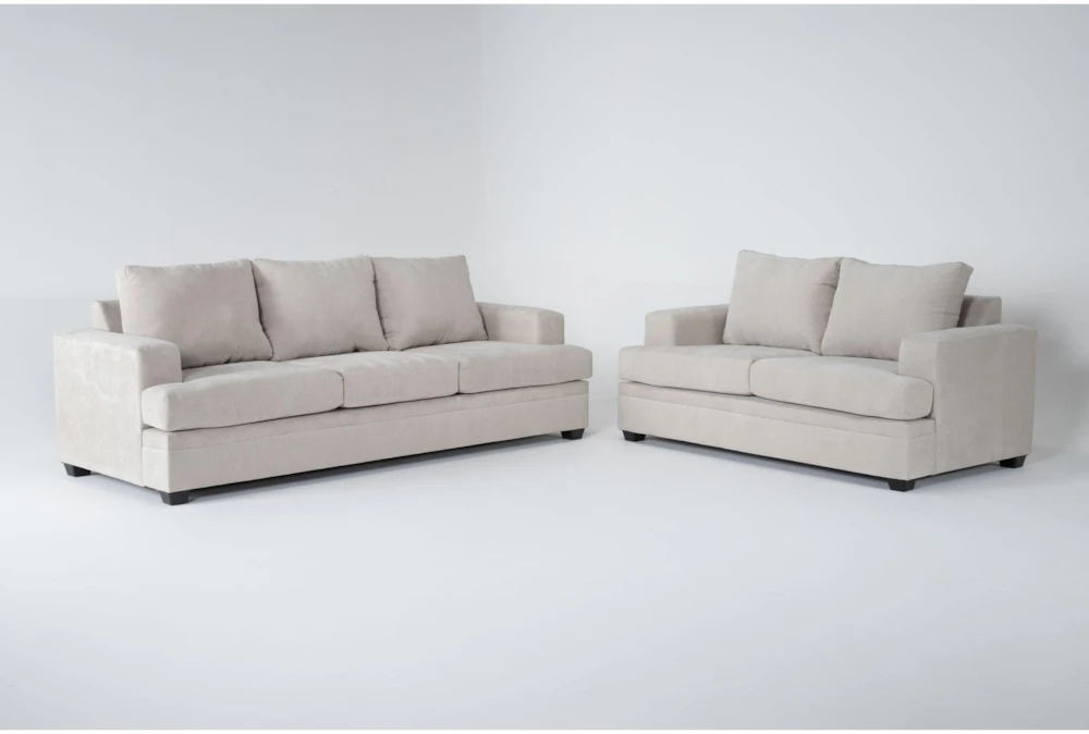 Bonaterra Sand 2 Piece Sofa & Loveseat Set 1 Bonaterra Sand 2 Piece Sofa & Loveseat Set