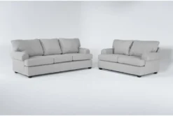 Hampstead Dove 2 Piece Sofa & Loveseat Set