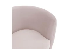 Lydia 63" Blush Velvet Settee -Living Room Furniture Shop 294754 pink fabric settee detail 45