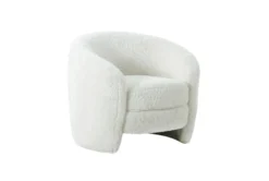 Clarke Faux Shearling Accent Chair
