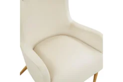 Macey Cream Velvet Wingback Accent Chair 12 Macey Cream Velvet Wingback Accent Chair -Living Room Furniture Shop 294763 white fabric accent chair detail 45