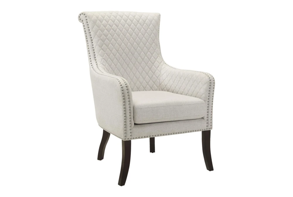 Quintana Beige Quilted Accent Chair 1 Quintana Beige Quilted Accent Chair