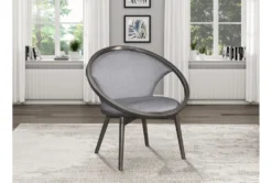 Orbit Grey Accent Chair With Grey Wood Frame 12 Orbit Grey Accent Chair With Grey Wood Frame -Living Room Furniture Shop 296315 grey fabric accent chair room 85