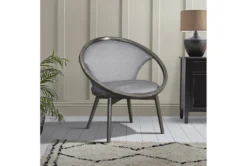 Orbit Grey Accent Chair With Grey Wood Frame 13 Orbit Grey Accent Chair With Grey Wood Frame -Living Room Furniture Shop 296315 grey fabric accent chair room 86