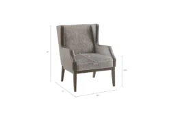 Reba Wingback Accent Chair -Living Room Furniture Shop 296429 natural plywood accent chair detail 45