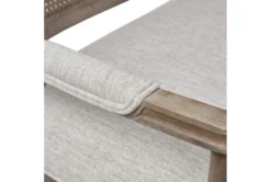 Pemberley 47" Settee -Living Room Furniture Shop 296434 natural wood settee arm 25