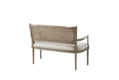 Pemberley 47" Settee -Living Room Furniture Shop 296434 natural wood settee back 82