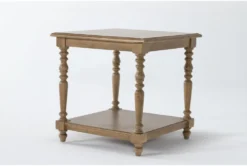 Magnolia Home Bowen End Table By Joanna Gaines -Living Room Furniture Shop 296632 natural wood end table detail 44