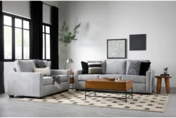 Mathers Oyster 2 Piece Sofa & Loveseat Set -Living Room Furniture Shop 296653 grey fabric sofa and loveseat set room 59