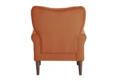 Magdala Orange Accent Chair 13 Magdala Orange Accent Chair -Living Room Furniture Shop 296932 orange velvet accent chair back 82