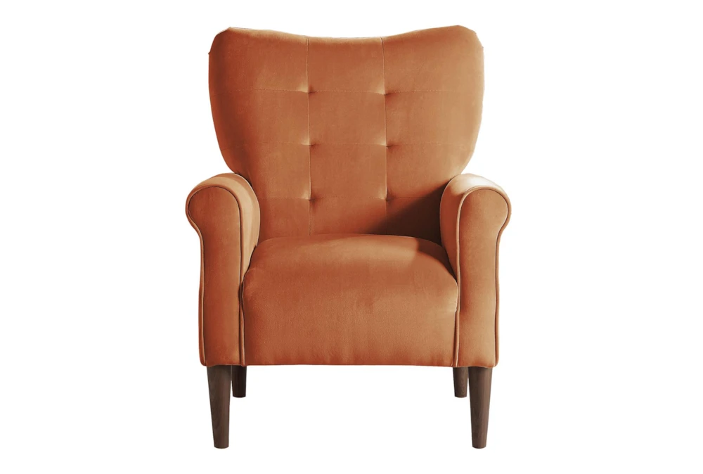 Magdala Orange Accent Chair 2 Magdala Orange Accent Chair - Image 2