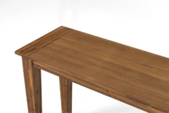 Elle Console Table -Living Room Furniture Shop 297843 brown wood sofa table detail 45