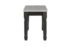 Davis Grey 40" Dining Bench 9 Davis Grey 40" Dining Bench -Living Room Furniture Shop 299748 grey wood dining bench side 14