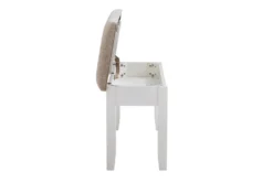 Morgan Brown 44" Dining Storage Bench -Living Room Furniture Shop 299750 brown wood dining bench side 15