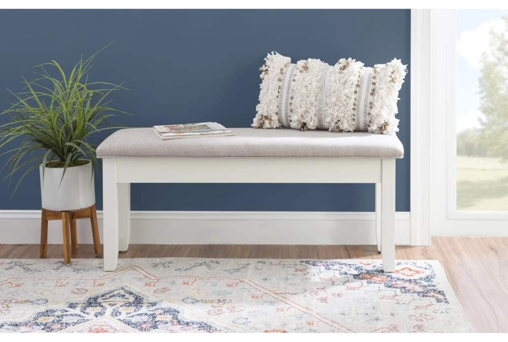 Morgan Grey 44" Dining Storage Bench 12 Morgan Grey 44" Dining Storage Bench - Image 12