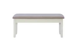 Morgan Grey 44" Dining Storage Bench