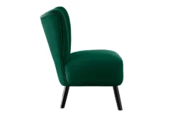 Calista Green Accent Chair -Living Room Furniture Shop 299940 green fabric chair side 19