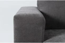 Bonaterra Charcoal 97" Queen Sleeper Sofa With Reversible Chaise 11 Bonaterra Charcoal 97" Queen Sleeper Sofa With Reversible Chaise -Living Room Furniture Shop 300146 grey fabric reversible sofa chaise detail 46