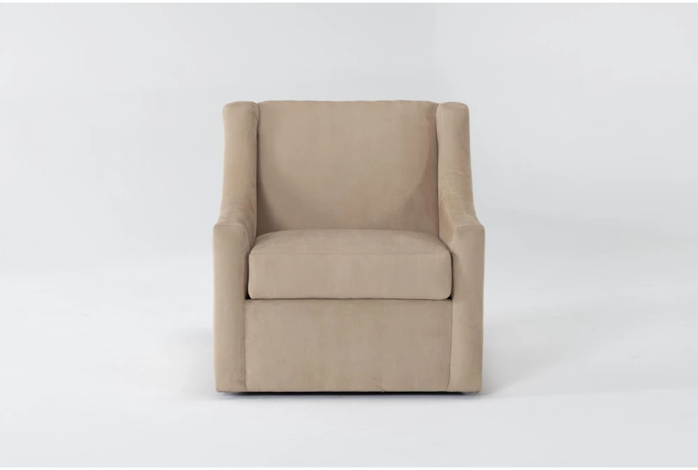 Ashland Micro Suede Ren Camel 32" Accent Chair 1 Ashland Micro Suede Ren Camel 32" Accent Chair
