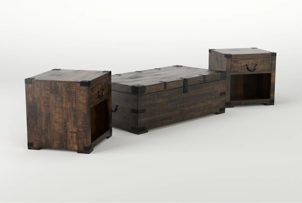 Wally 3 Piece Coffee Table Set 2 Wally 3 Piece Coffee Table Set - Image 2