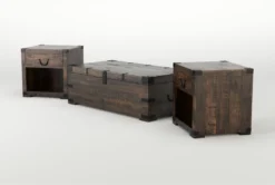 Wally 3 Piece Coffee Table Set 7 Wally 3 Piece Coffee Table Set -Living Room Furniture Shop 300459 brown wood coffee and end table set side 19